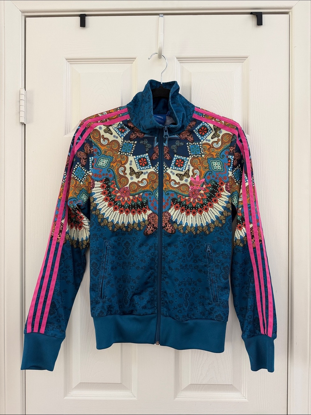 Adidas Originals x FARM Rio Borbomix Jacket Women’s Size Medium - Picture 3 of 7